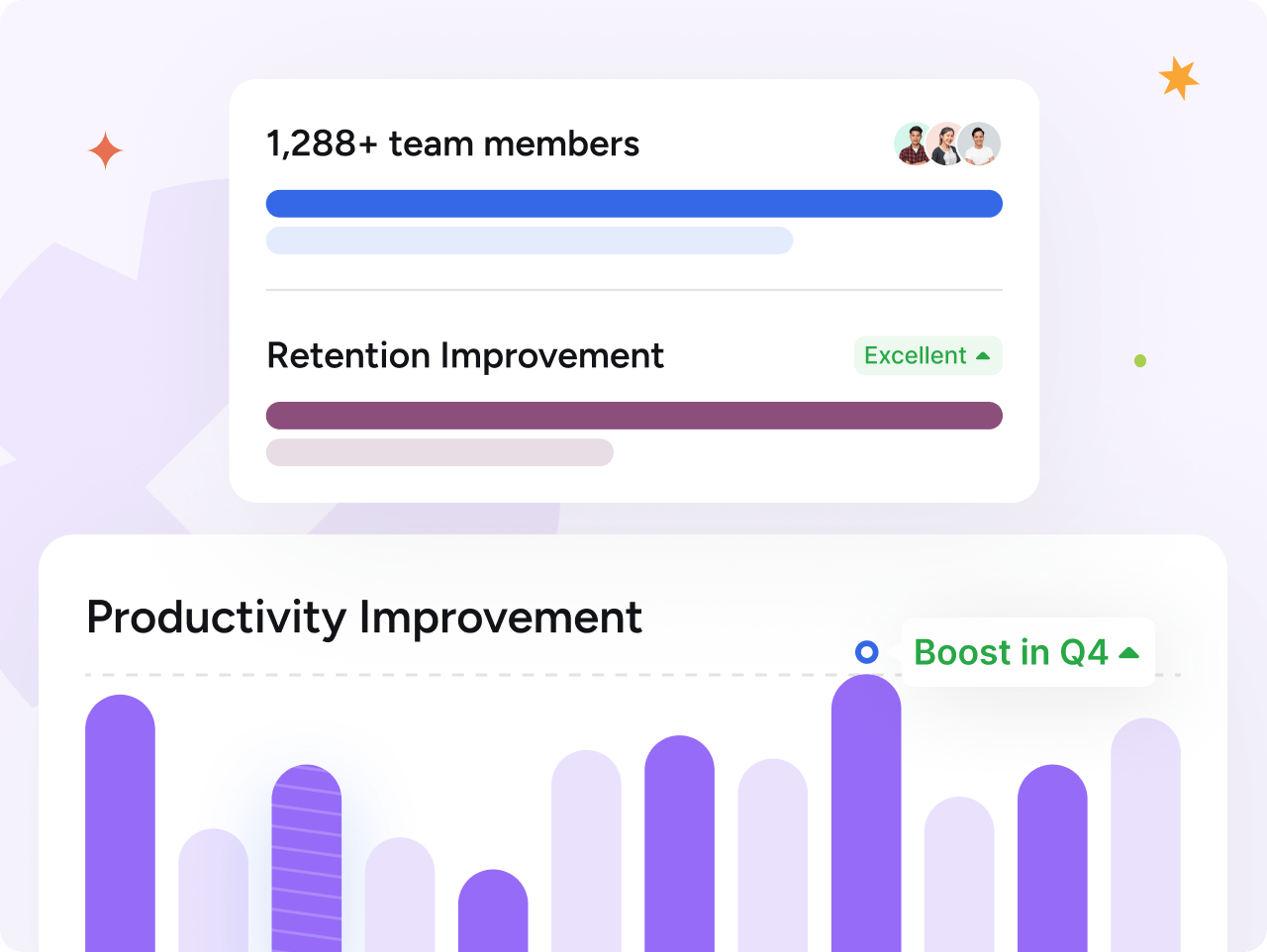 Website experts page example